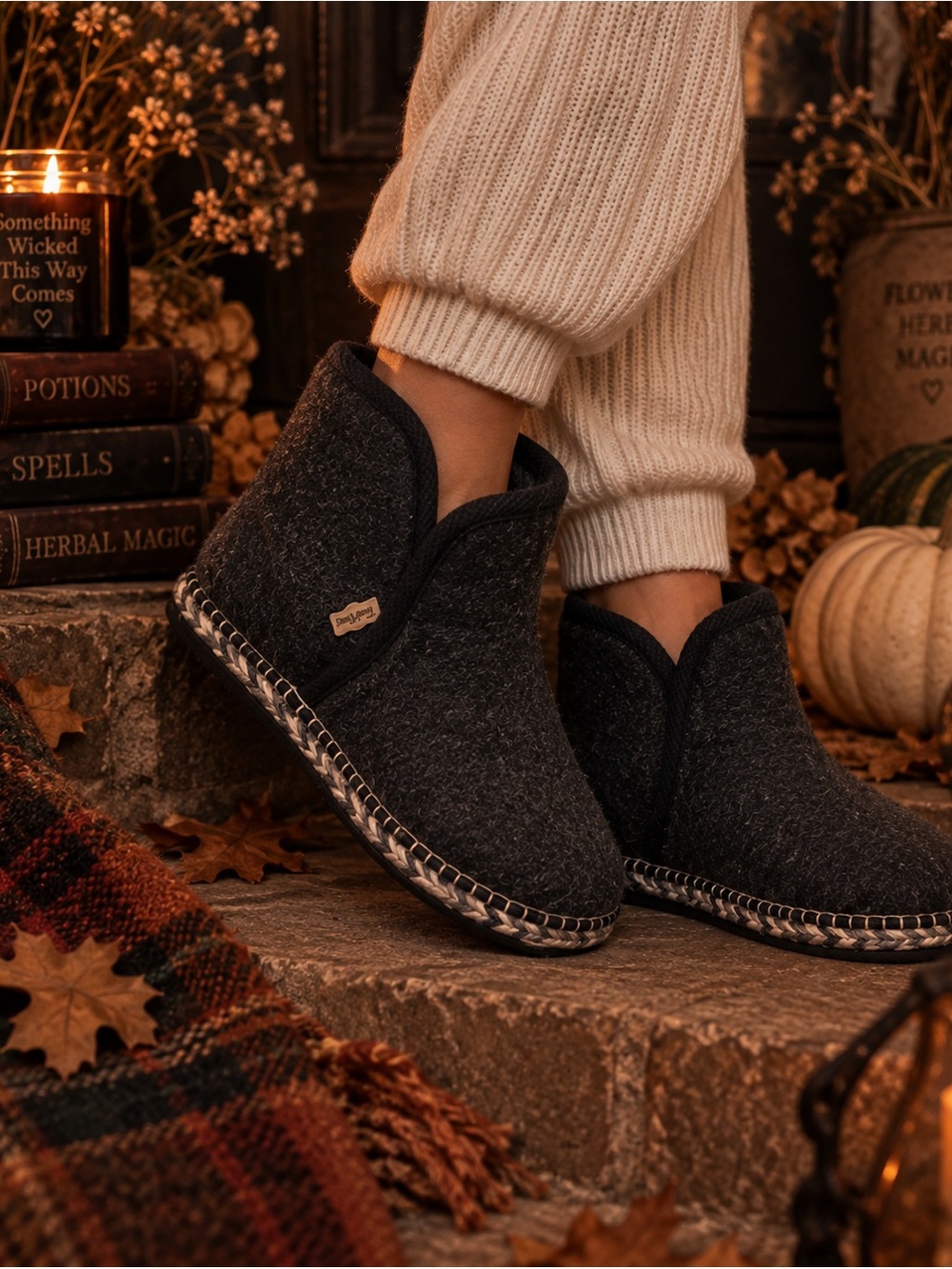 Toni Pons Felted Wool Ankle Boots Women 39 Charcoal Gray Espadrille Spain